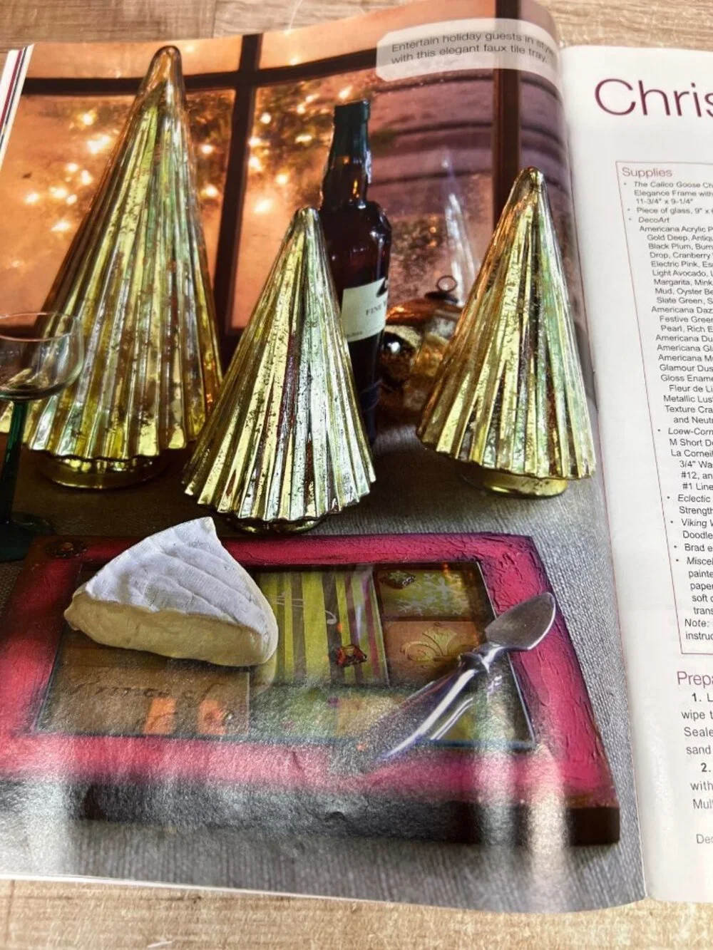 PaintWorks Magazine December 2013 22nd Anniversary Issue Featuring Seasonal Craf